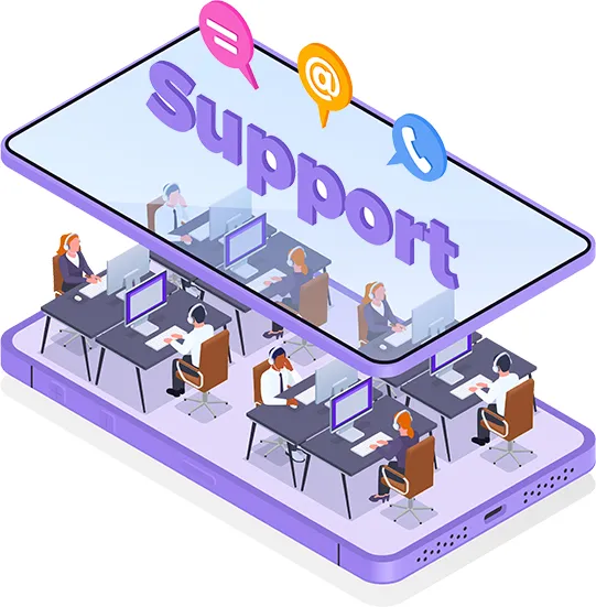 Immediate website emergency support services
