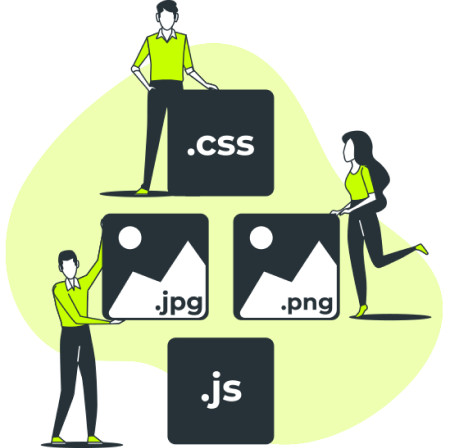Node.js development services illustration