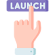 Launching stage icon